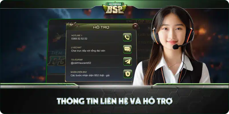 B52 Club iOS - Ứng Dụng Giải Trí Đỉnh Cao, Tải Ngay Hôm Nay! 3 Thông Tin Liên Hệ Và Hỗ Trợ
